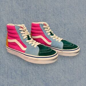 Vans Sk8-Hi Women’s Colorblock High-Top Sneakers Sz: 5.5